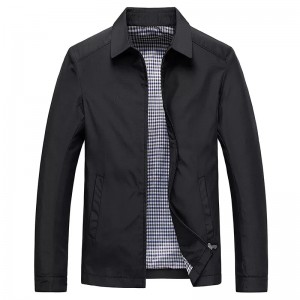 Men Jacket New Spring Autumn Jacket Lapel Business Casual